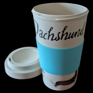 Milly Green Designs Dachshund Travel Mug